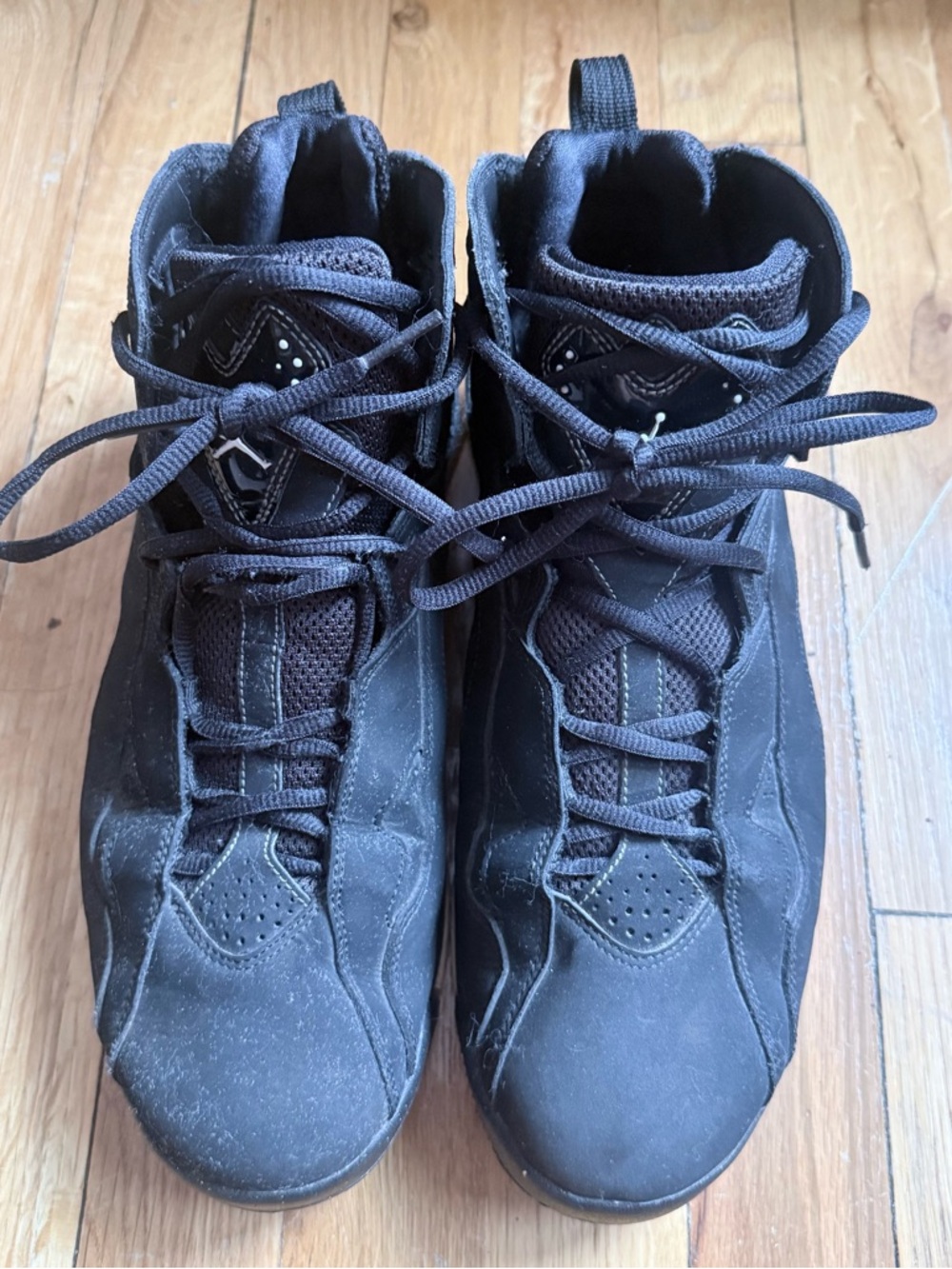 Jordan Men's Black High-Top Athletic Sneakers